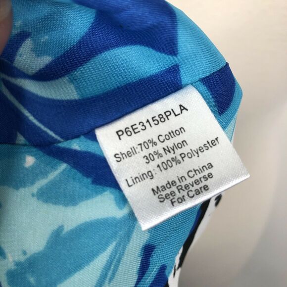 NEW PARKER Holly Gardenia Strapless Floral Lace Combo Dress Size L NWT $298 - Picture 11 of 11